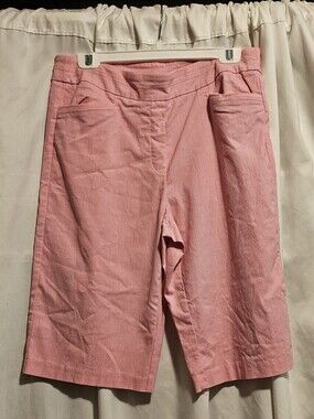Jessica Riley Pink Women’s Bermuda Shorts Sz. L